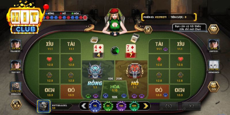 Chơi Rồng Hổ Online Hitclub – Game Cá Cược Đỉnh Cao 3 Bet thủ còn cần phải có kỹ năng, chiến thuật khi chơi Rồng Hổ trực tuyến.